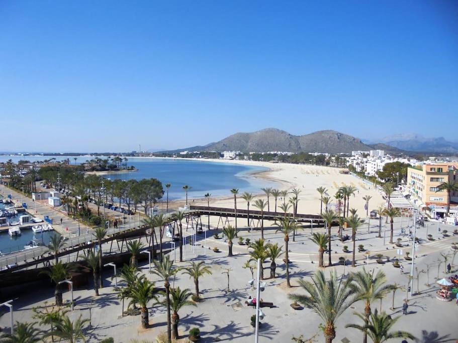 Tranquilo Apartamento Con Vistas Al Mar. Port d'Alcúdia Extérieur photo