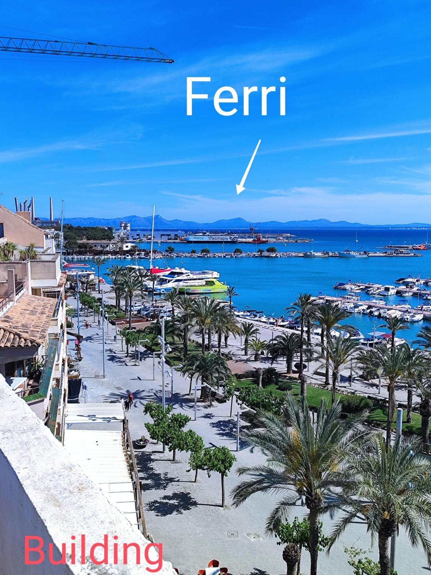 Tranquilo Apartamento Con Vistas Al Mar. Port d'Alcúdia Extérieur photo